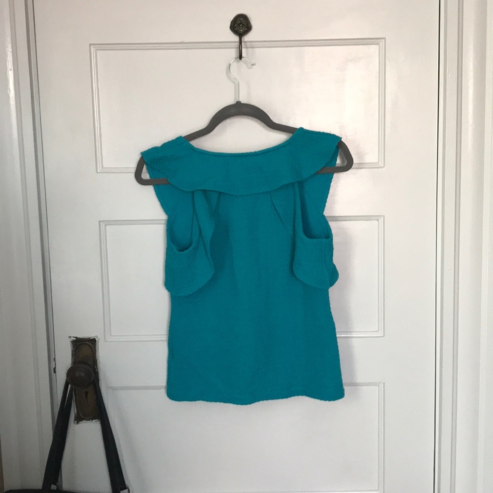 Anthropologie - Deletta Ruffle Rim Tank - Picture 4 of 5